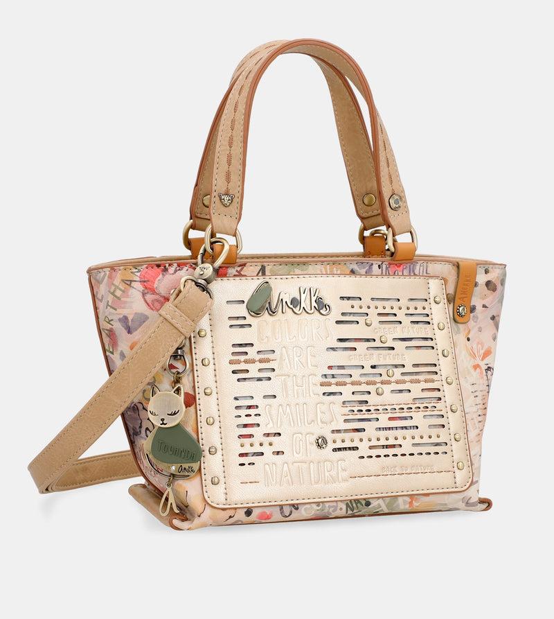 Anekke Nature Pachamama golden tote bag