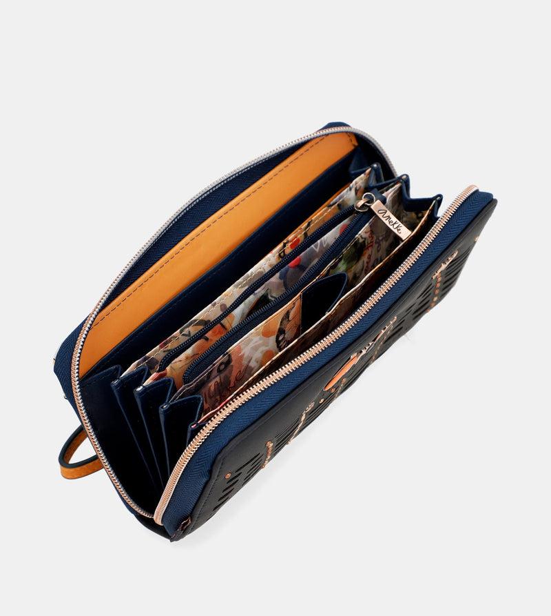 Anekke Nature Pachamama Large Printed RFID Wallet