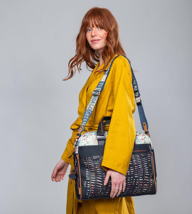 Anekke Nature Pachamama Navy Blue Document Holder