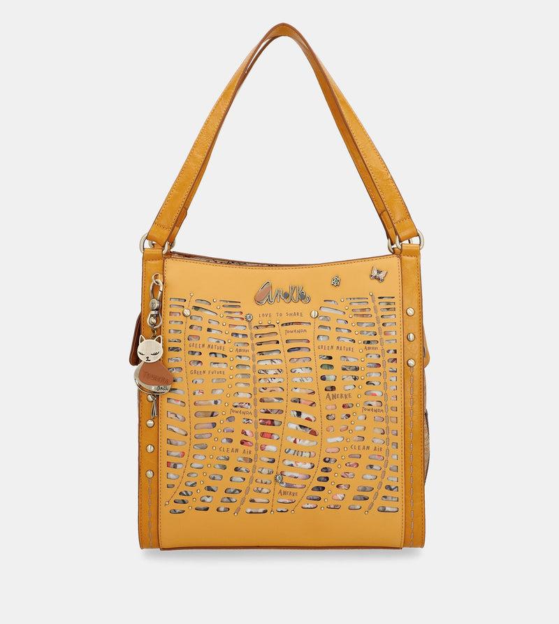 Anekke Nature Pachamama ochre crossbody bag