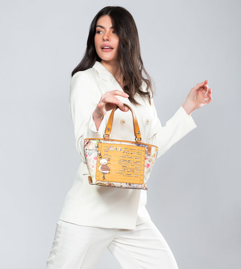 Anekke Nature Pachamama Ochre Tote Bag