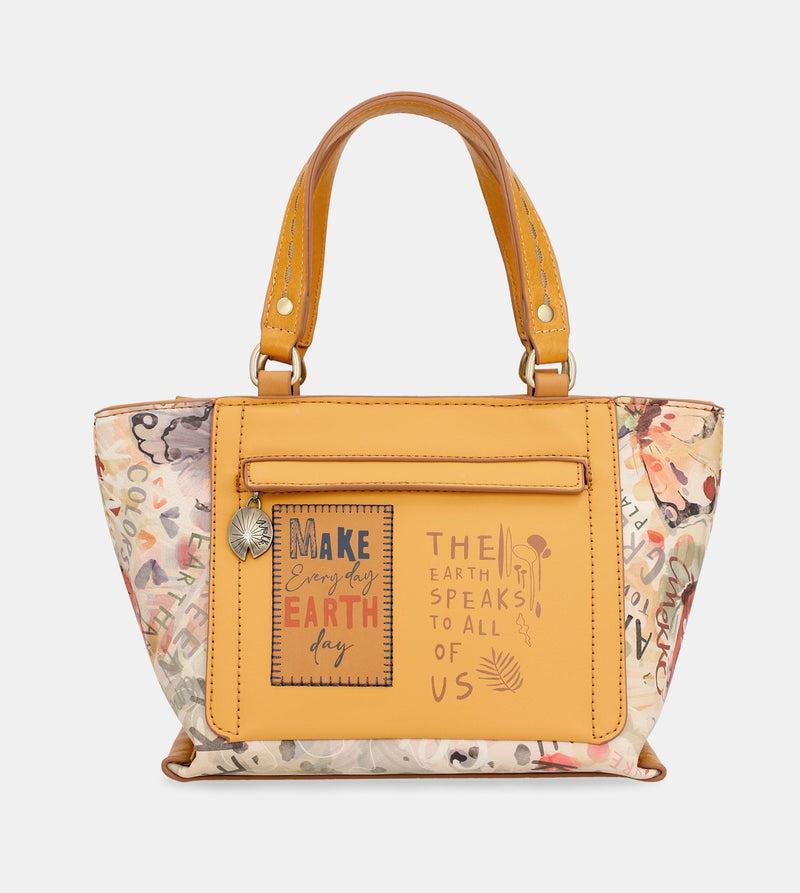 Anekke Nature Pachamama Ochre Tote Bag