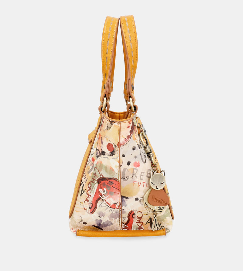 Anekke Nature Pachamama Ochre Tote Bag