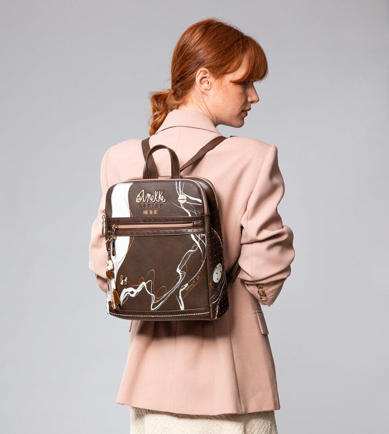 Anekke Nature Shodō 2 Compartment Backpack Brown