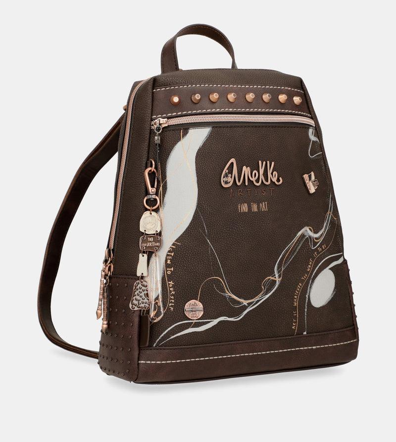 Anekke Nature Shodō large brown backpack