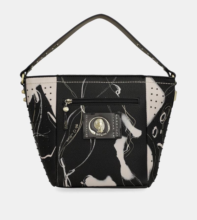 Anekke Nature Shodō Medium Black Handbag