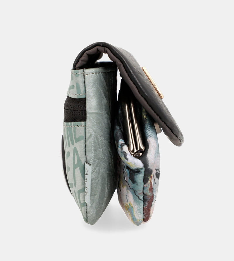 Anekke Nature Woods Coin Purse With Flap