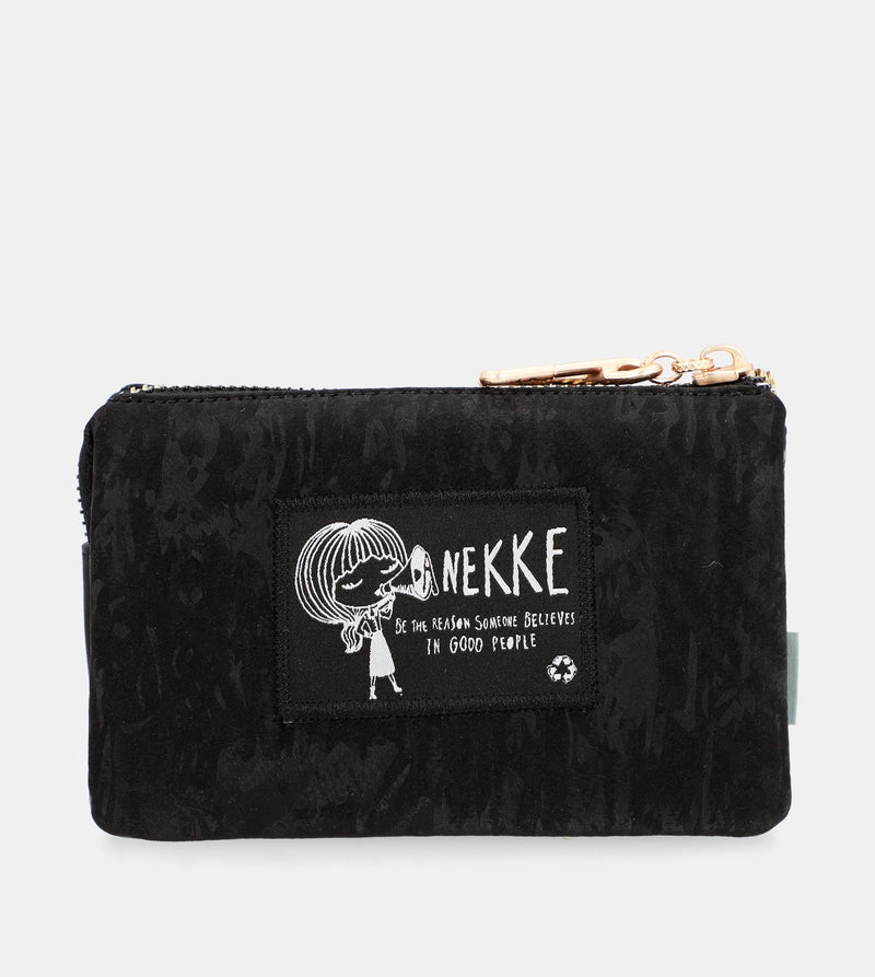 Anekke Nature Woods Triple Compartment Coin Purse