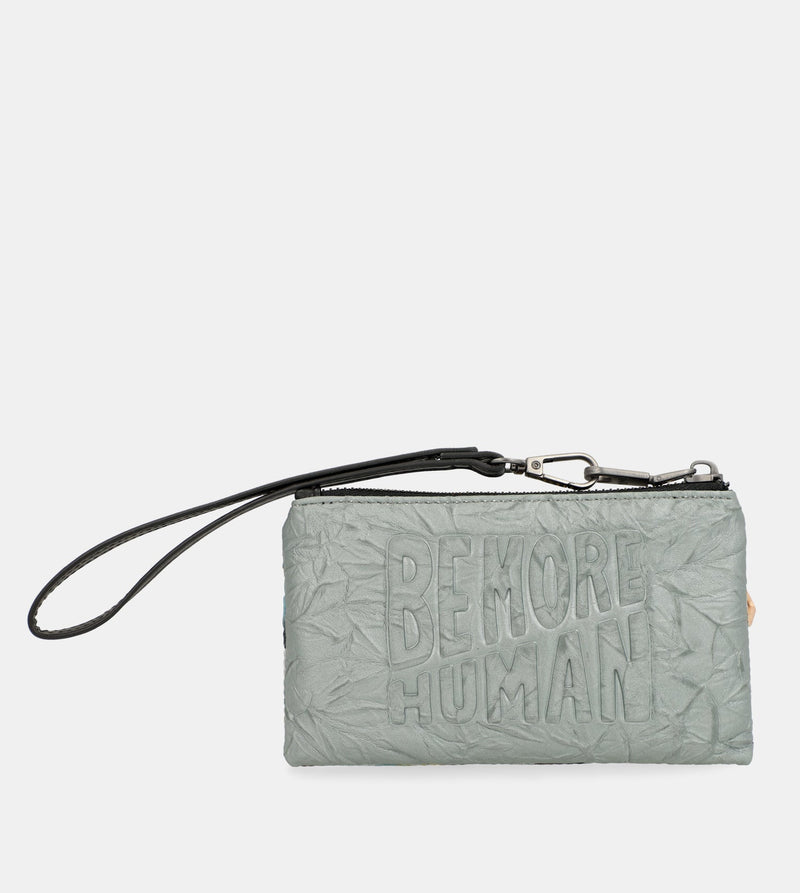 Anekke Nature Woods Wallet Purse With Hand Strap