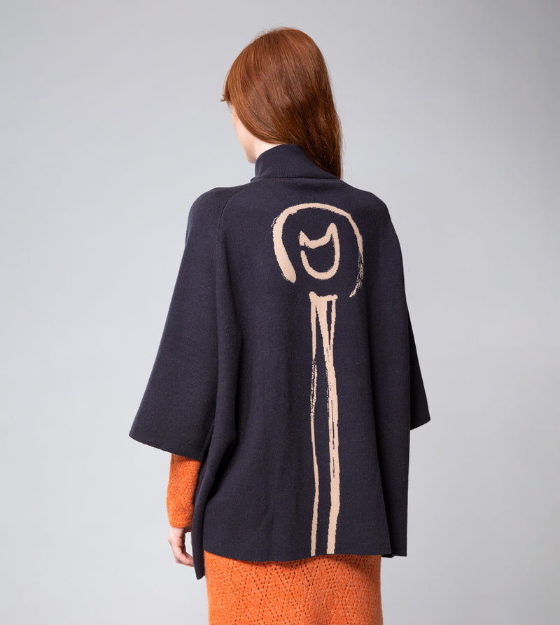 Anekke Navy Blue Shodō Jacket