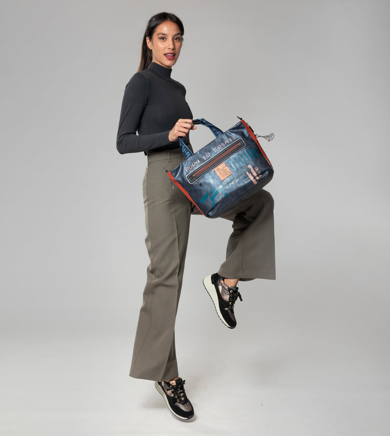 Anekke Origami large shoulder bag