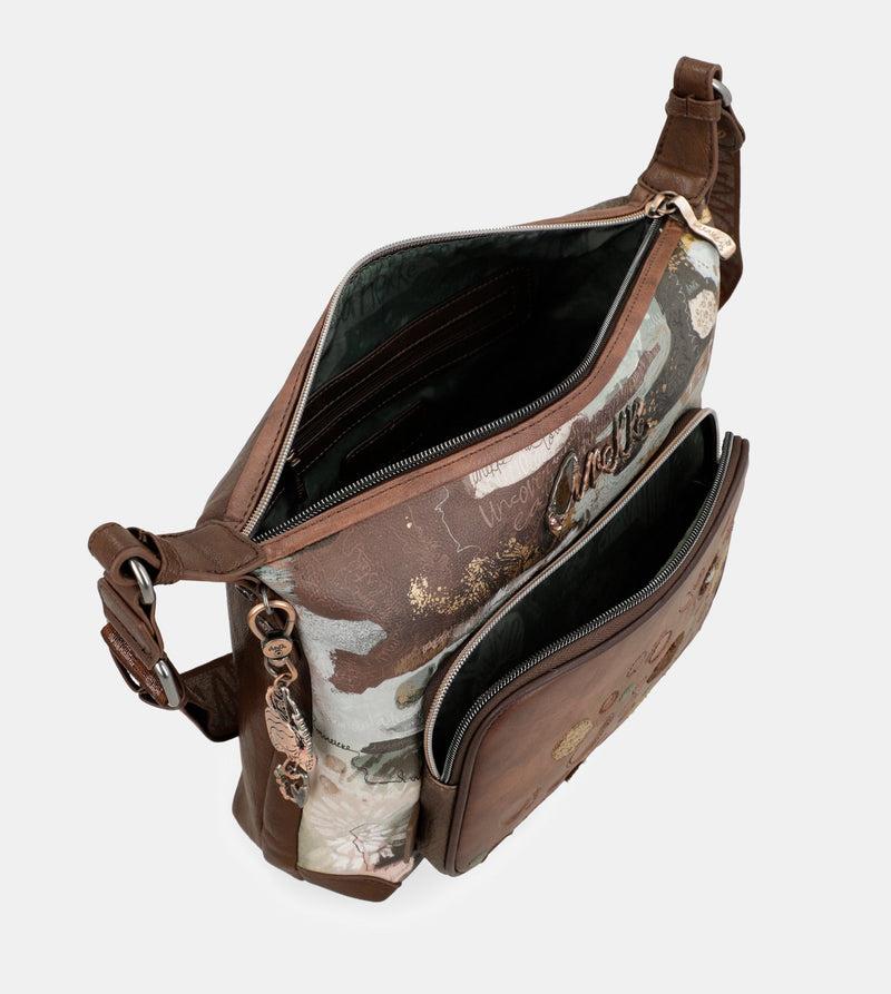 Anekke Outer Crossbody Large Bag With Pockets