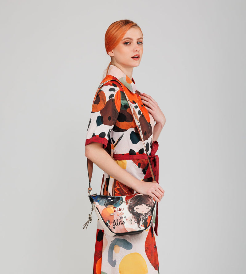 Anekke Oval Crossbody Bag Alma