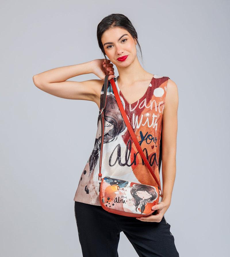 Anekke Oval Crossbody Bag Alma