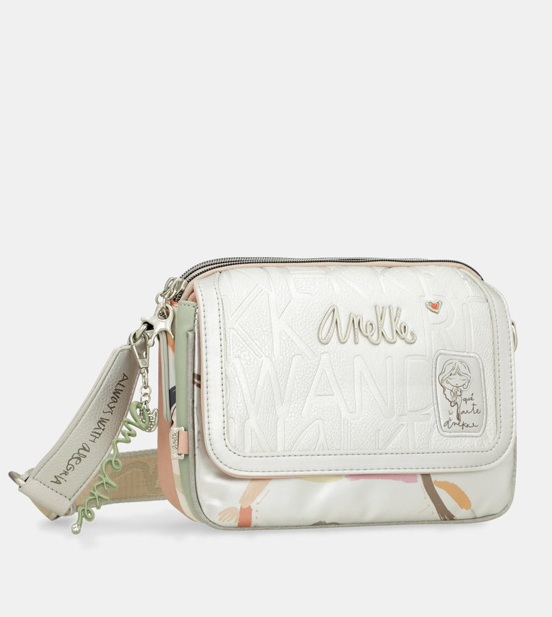 Anekke Oval flap crossbody bag Alma