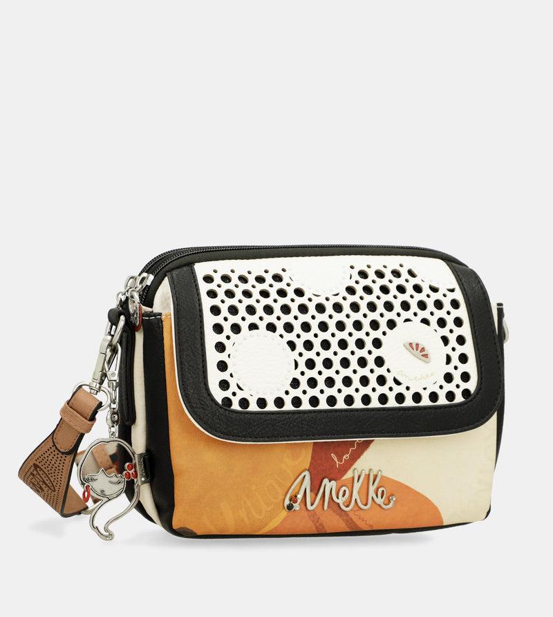 Anekke Oval flap crossbody bag Alma