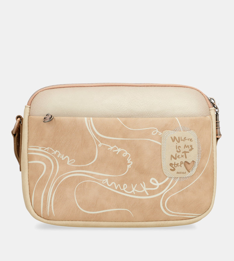 Anekke Oval Flap Crossbody Bag Memories