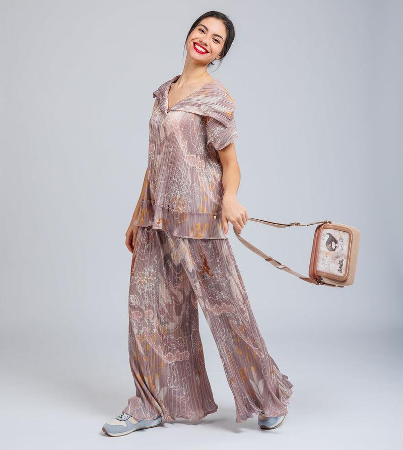 Anekke Oval Flap Crossbody Bag Memories