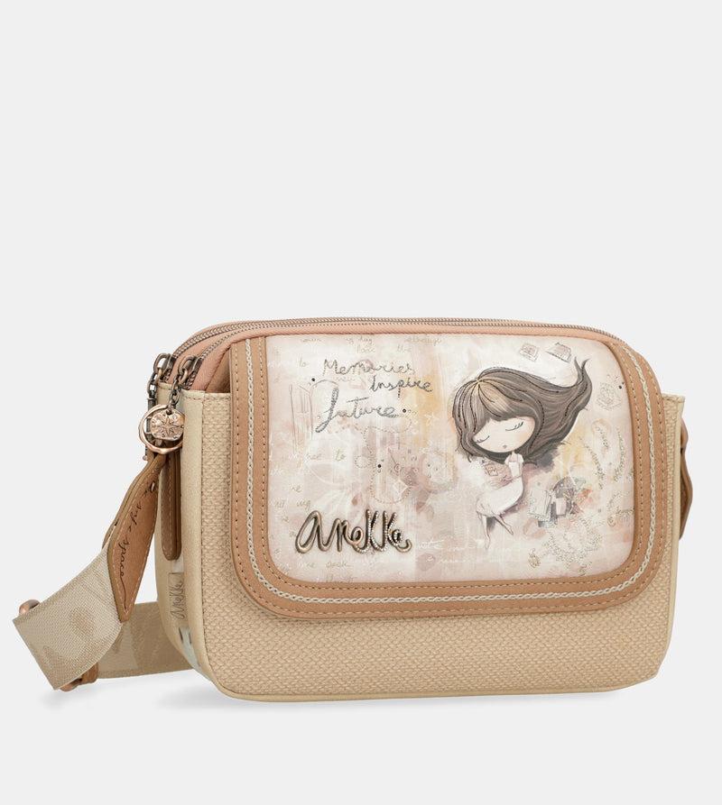 Anekke Oval flap crossbody bag Memories