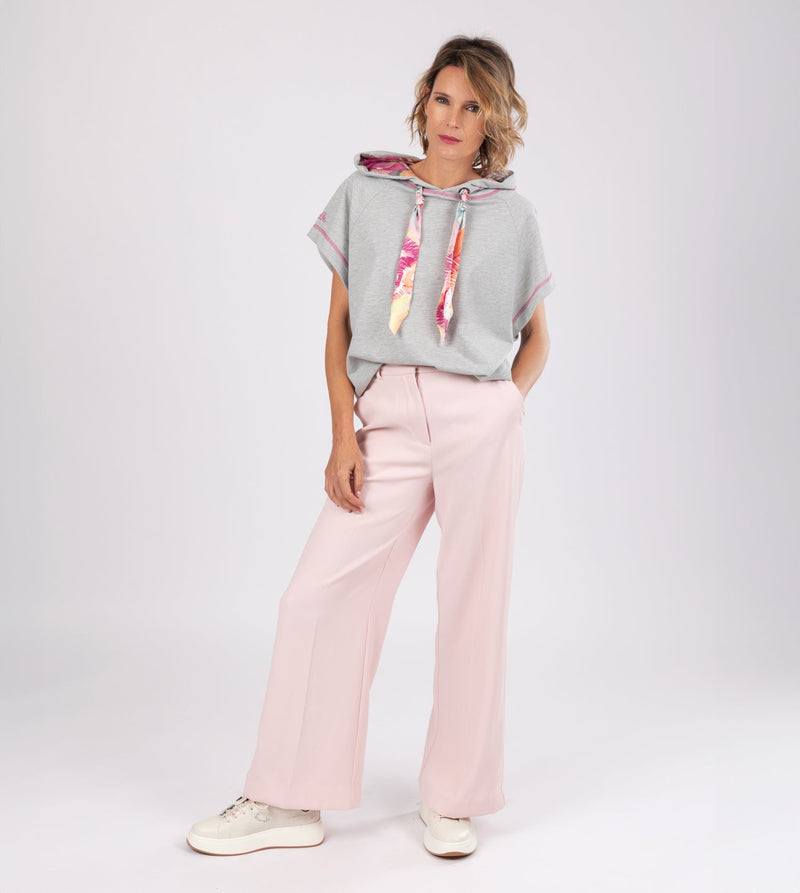 Anekke Passion Grey Sleeveless Sweatshirt