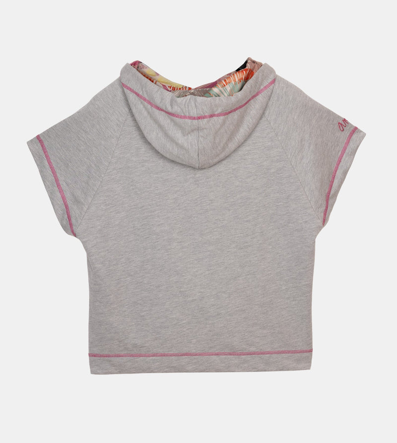 Anekke Passion Grey Sleeveless Sweatshirt