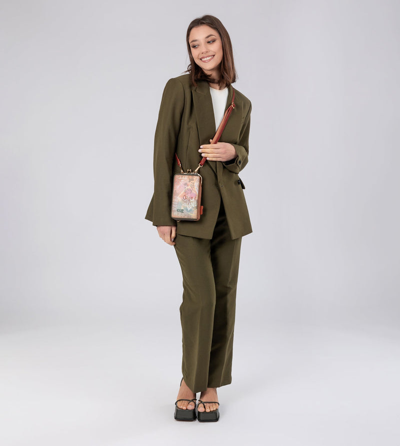 Anekke Peace & Love Camel 3-in-1 RFID Wallet Bag