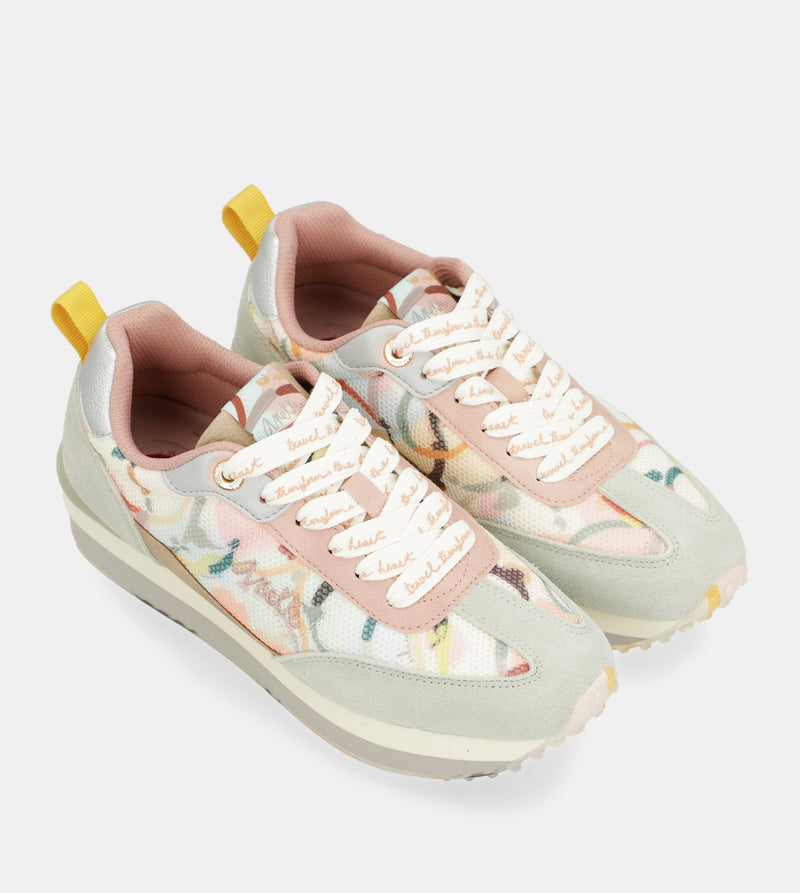 Anekke Pink Smart Sneakers