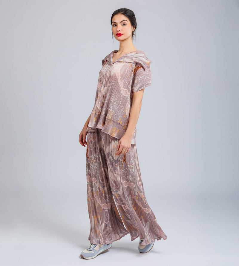 Anekke Printed Fluid Pants