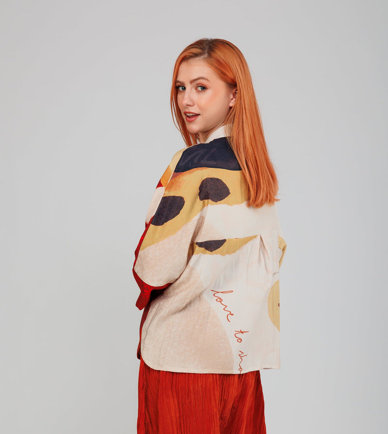 Anekke Printed Shirt Alma