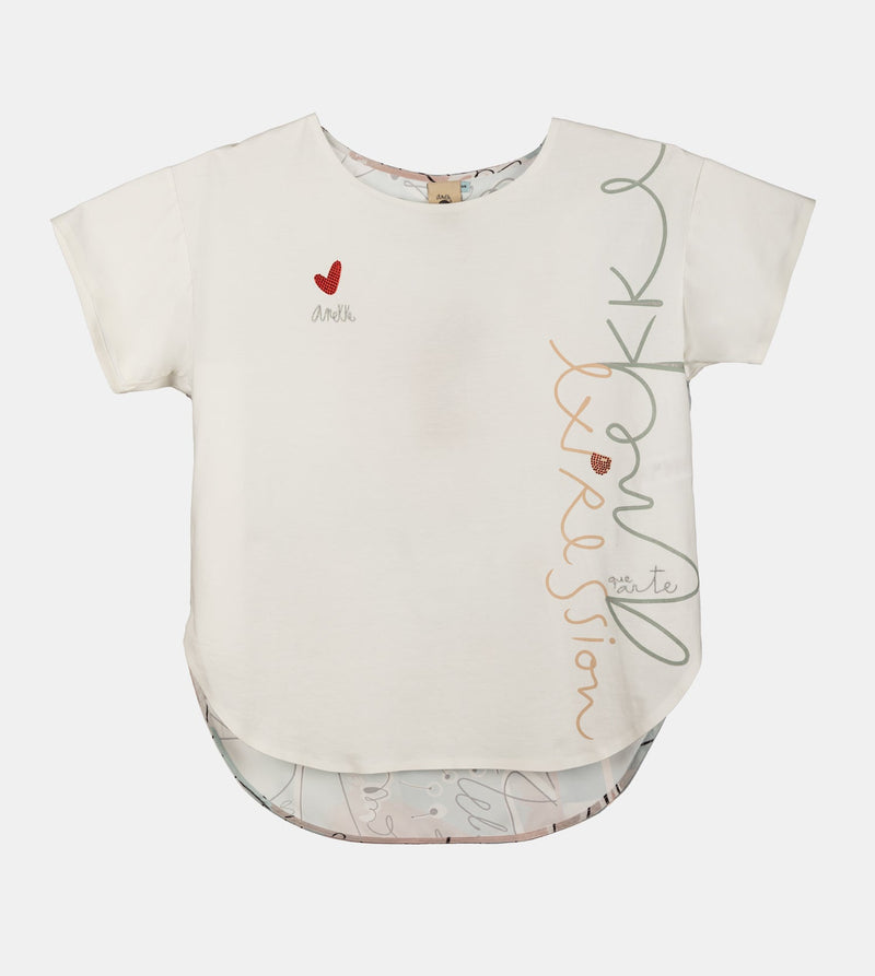 Anekke Printed Short-sleeve T-shirt Alma