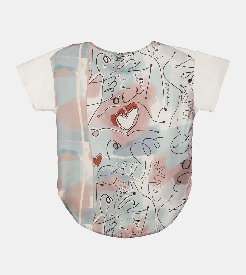 Anekke Printed Short-sleeve T-shirt Alma