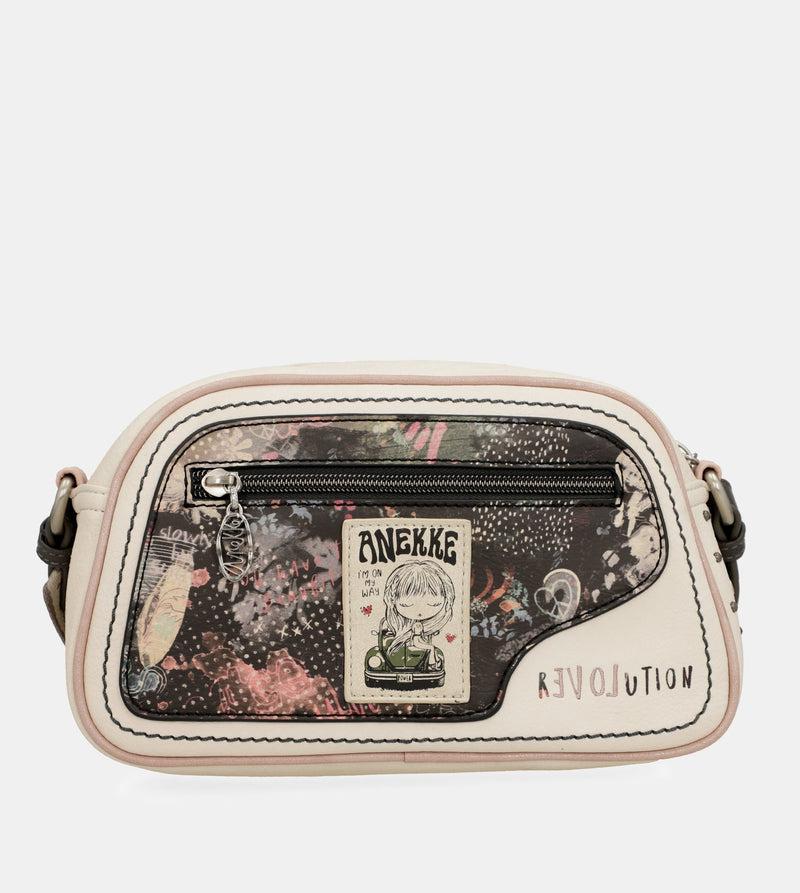 Anekke Psicodelic Oval Crossbody Bag