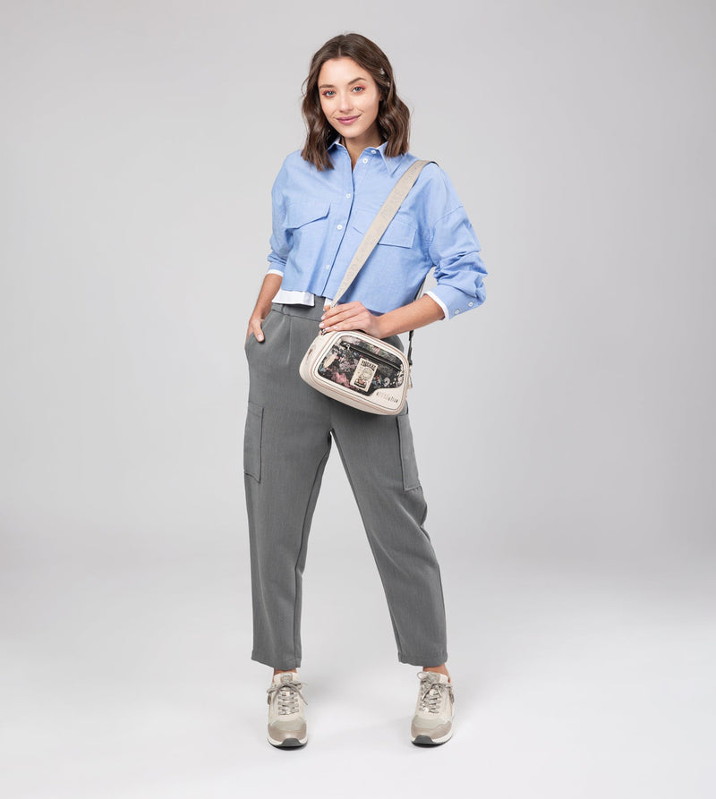 Anekke Psicodelic Oval Crossbody Bag