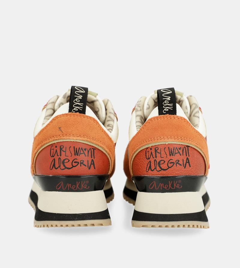 Anekke Red Platform Sneakers