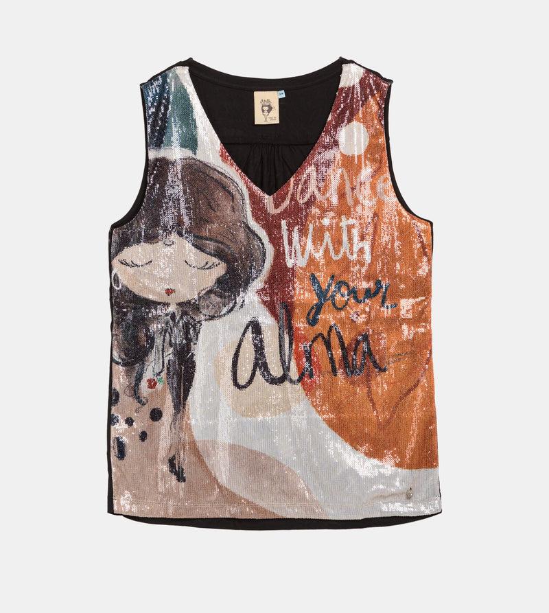 Anekke Sequin Top Alma