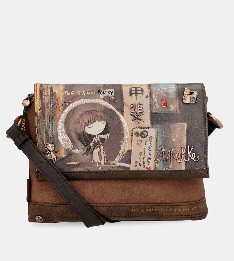 Anekke Shōen 3 Compartment Flap Bag