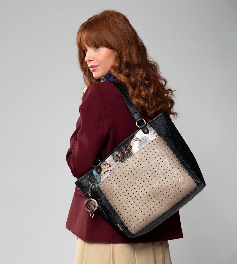 Anekke Shōen Brush Large Shoulder Bag