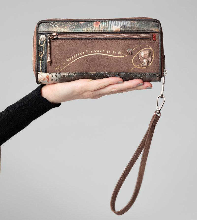 Anekke Shōen Brush Large Wallet