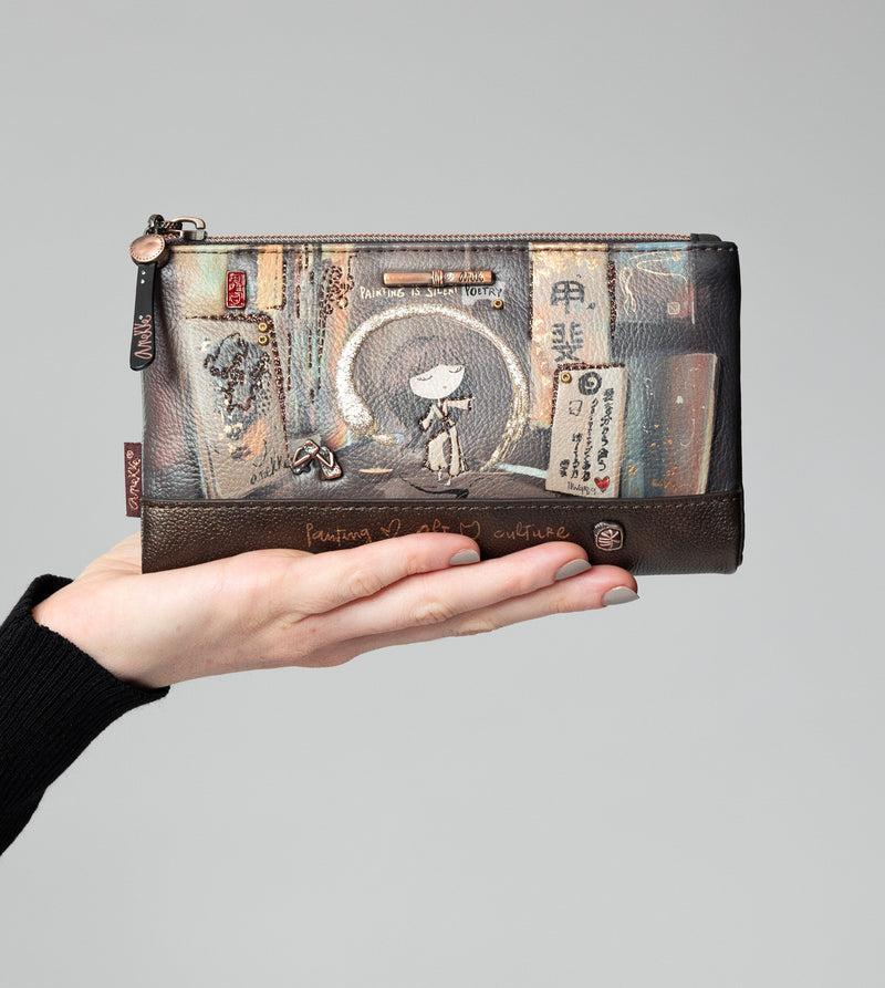 Anekke Shōen Large Flexible RFID Wallet