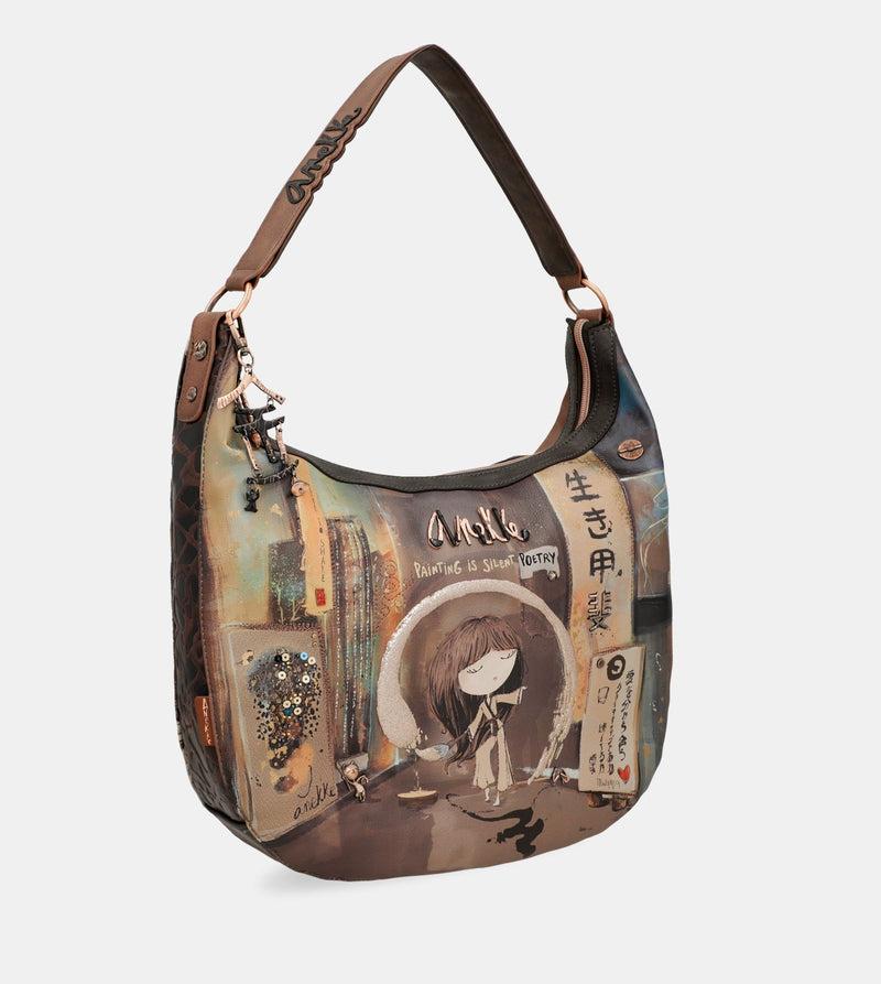 Anekke Shōen oval shoulder bag