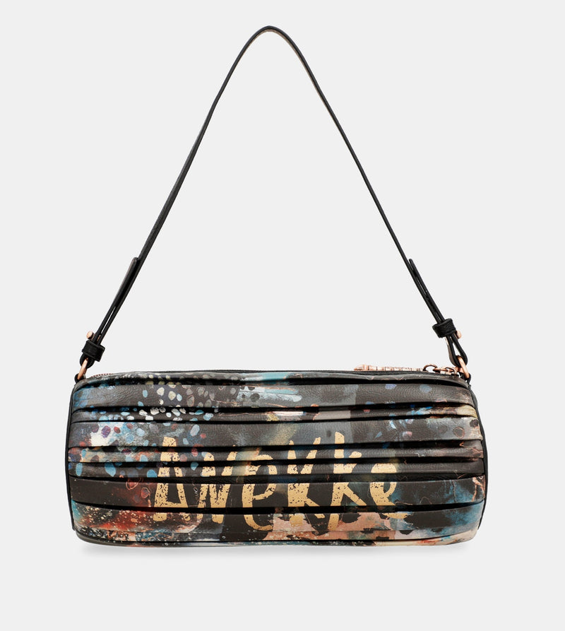 Anekke Shōen Palette Pleated Cylindrical Bag