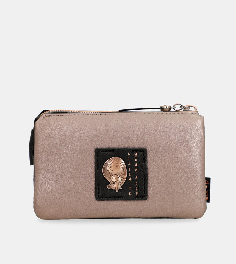 Anekke Shōen Palette Triple Compartment Purse