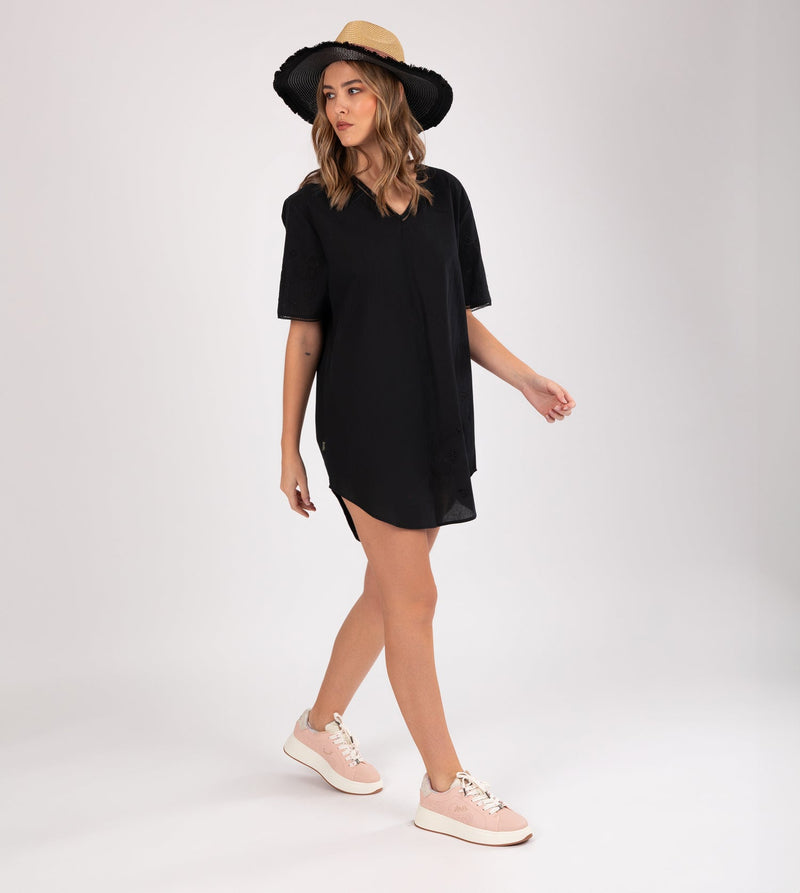 Anekke Short Black Dress