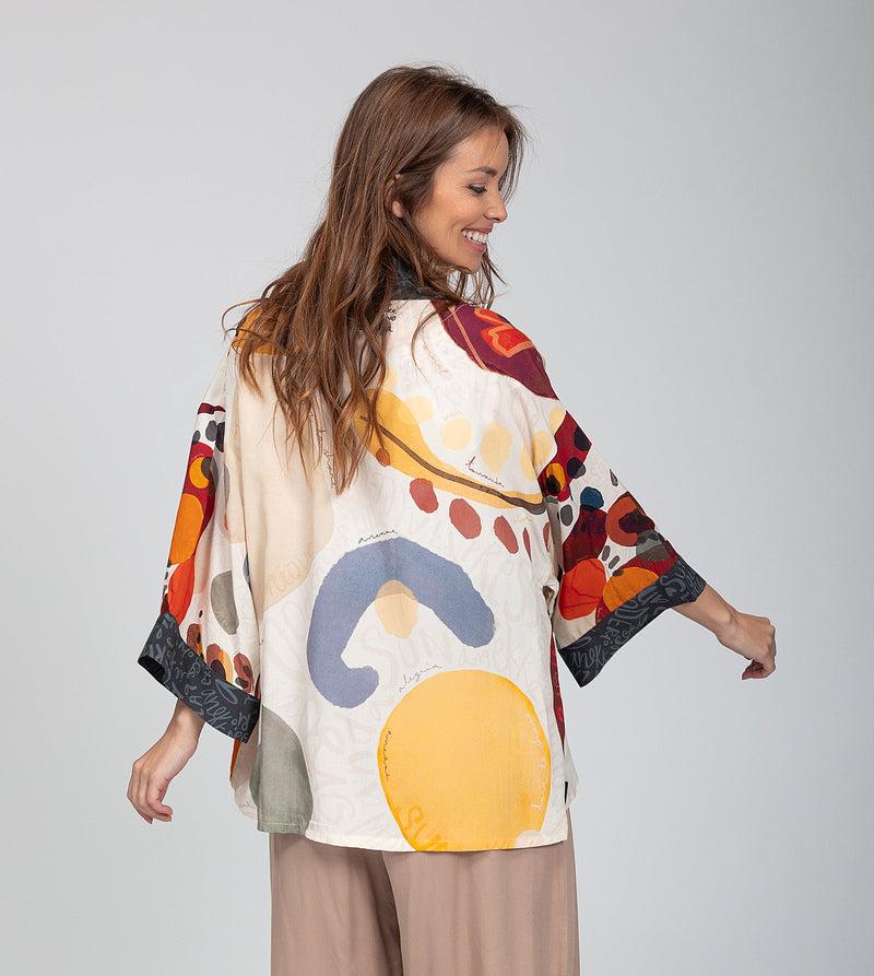 Anekke Short Kimono Alma