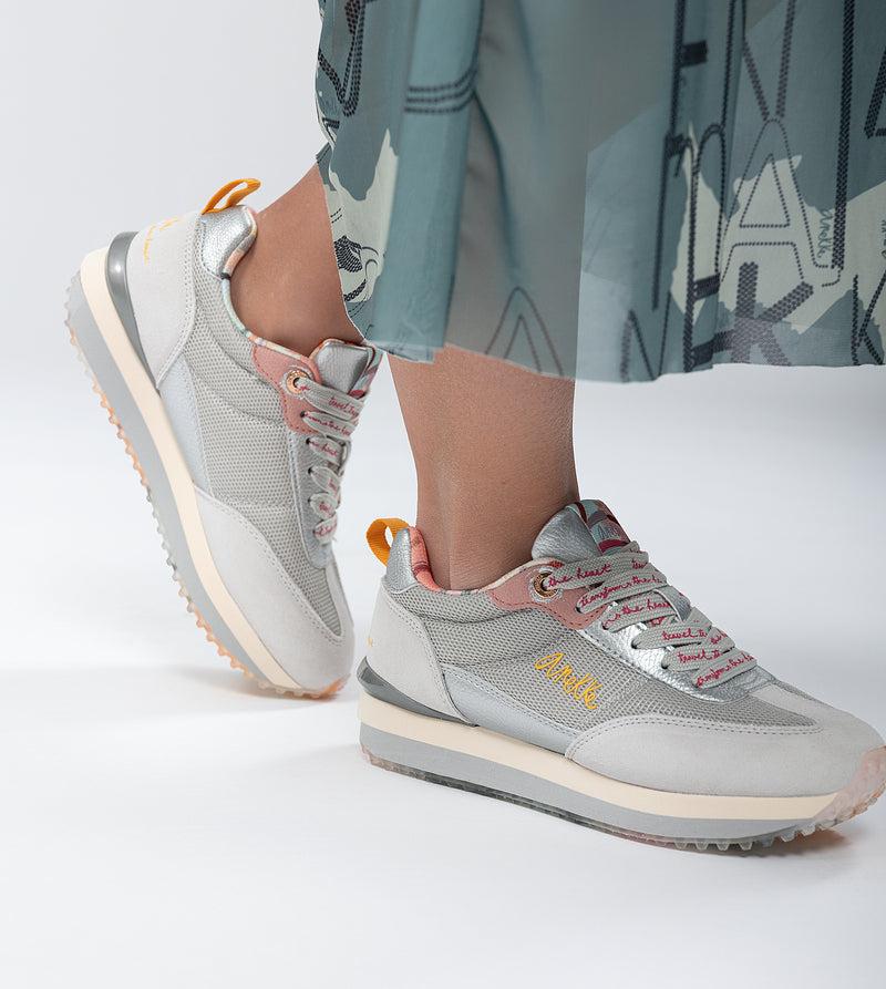 Anekke Silver Smart Sneakers