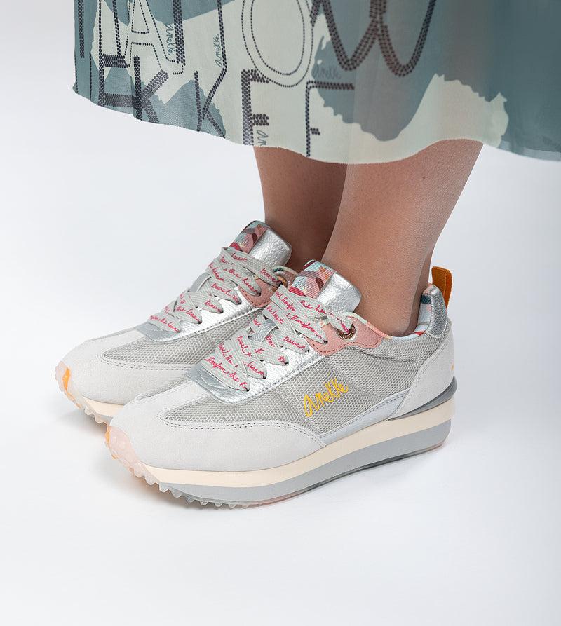 Anekke Silver Smart Sneakers