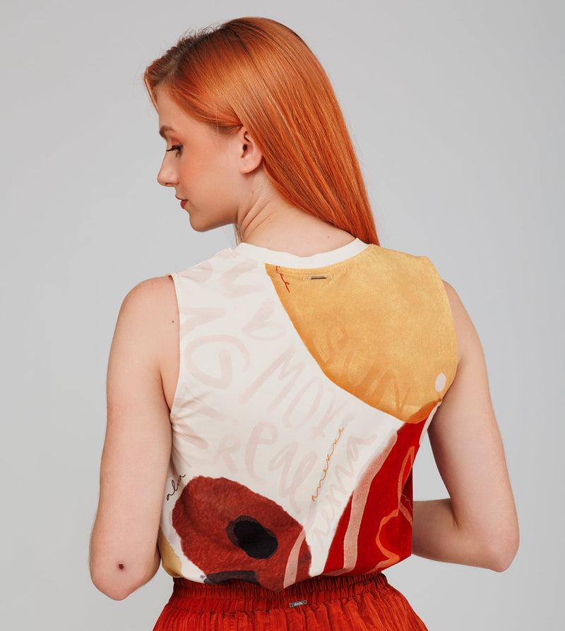 Anekke Sleeveless T-shirt Alma