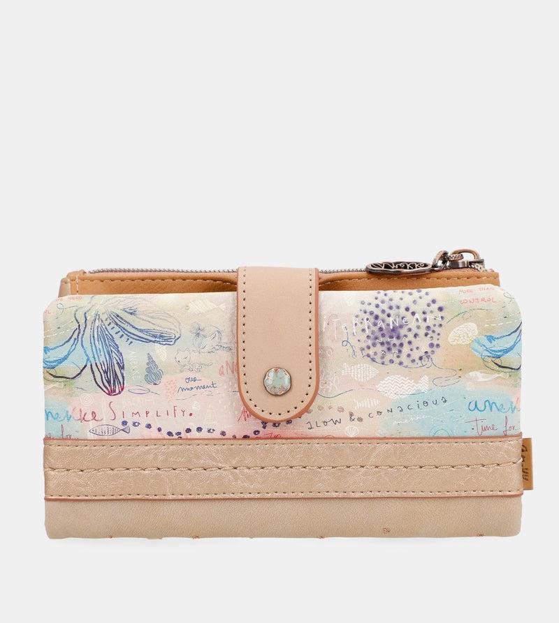 Anekke Slow Life Large Flexible Wallet
