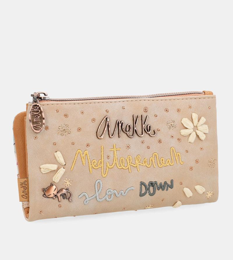 Anekke Slow Life Large flexible wallet