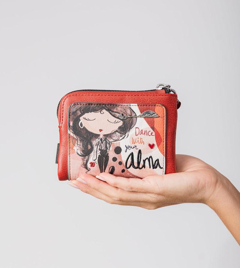 Anekke Small Flexible RFID Wallet Alma
